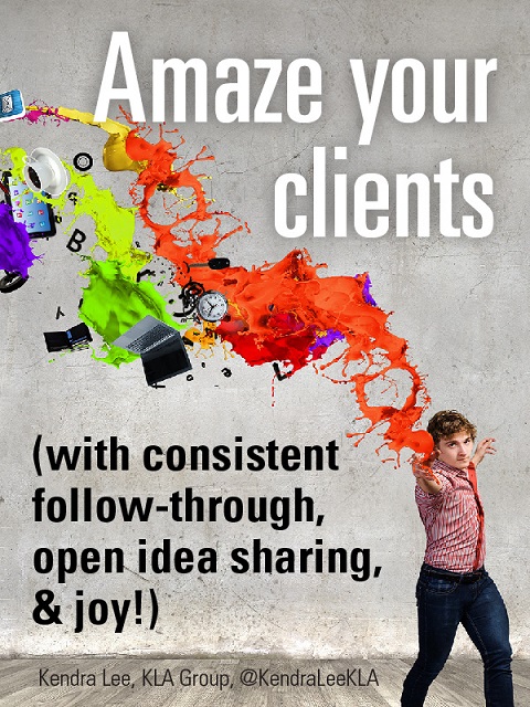 Amaze your clients