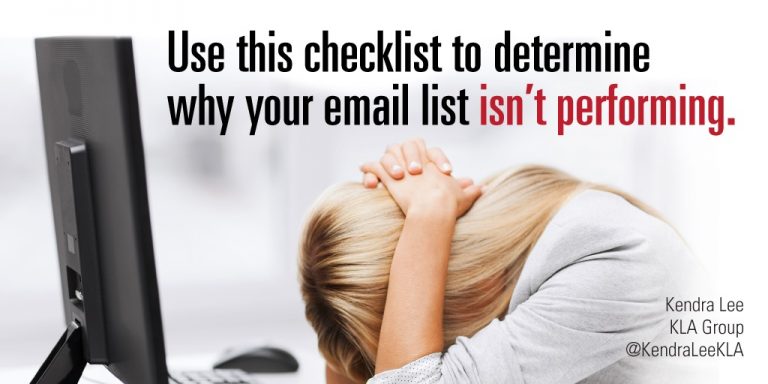 Email Checklist