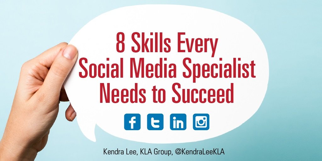 Social Media Specialist Skills