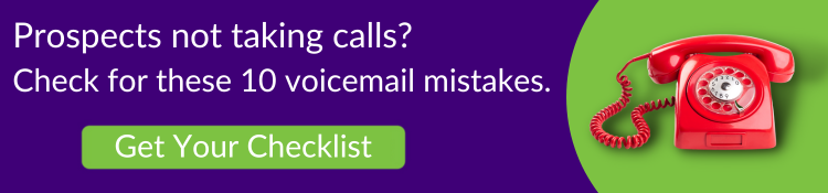 10 voicemail mistakes checklist