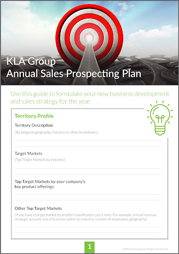 Sales Prospecting Plan