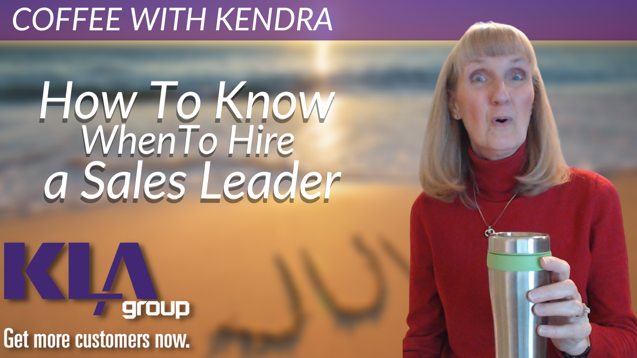 How To Know When To Hire a Sales Leader
