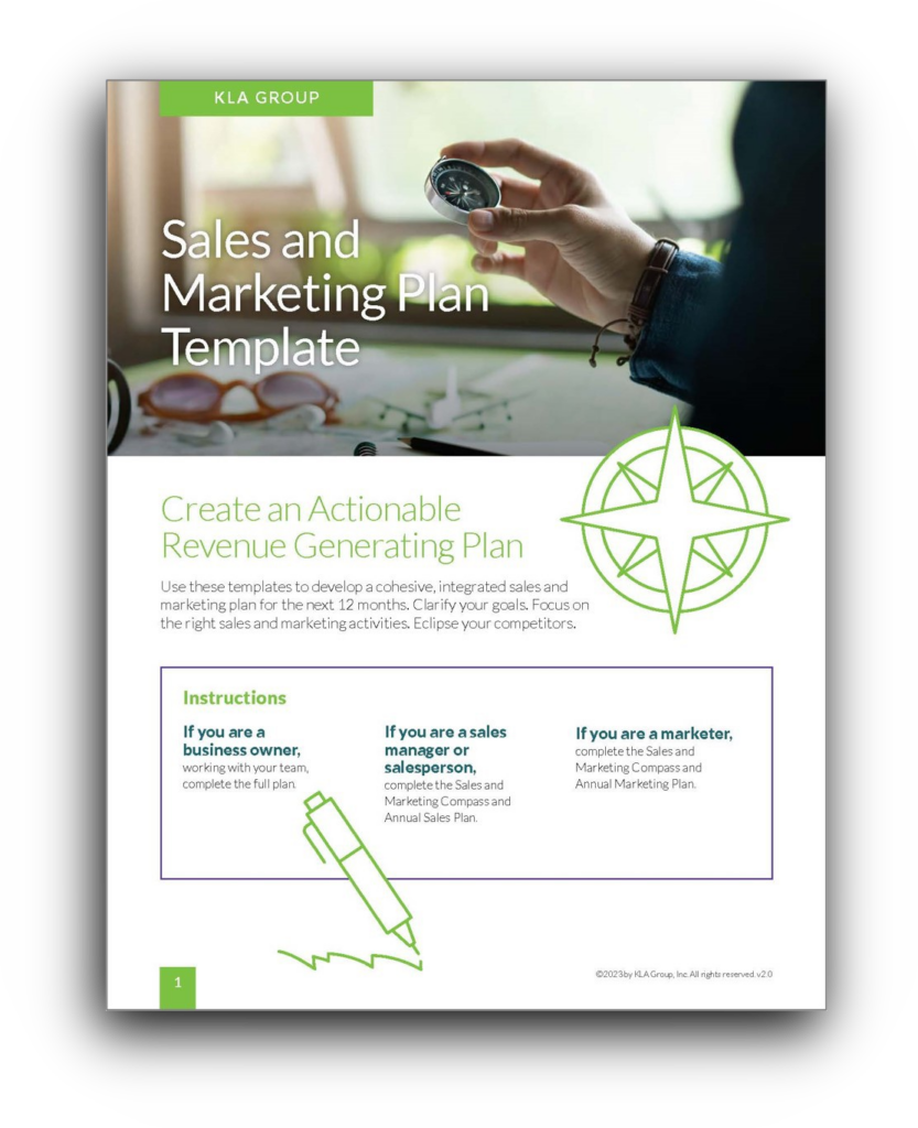 KLA Sales and MKT Plan Template